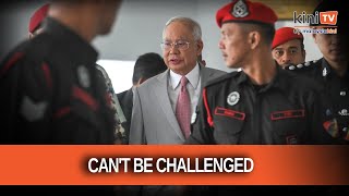 Court Agongs prerogative over Najibs partial pardon cant be challenged [upl. by Vallonia]