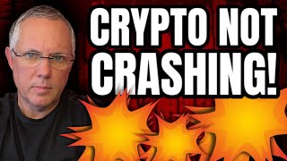 THE CRYPTO MARKET IS NOT CRASHING LATEST CRYPTO NEWS YOU NEED TO SURVIVE THE DAY [upl. by Adiraf]