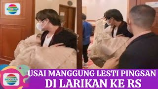 Billar panik usai manggung Lesti pingsan dilarikan ke RS dan ini yang terjadi pada kandungan nya [upl. by Rambow]