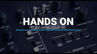 Korg Minilogue XD – First Look [upl. by Atilamrac]