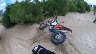 KTM SXF 250 RIDE VILLA GESELL ARGENTINA [upl. by Acinok916]