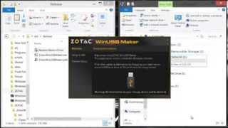 شرح برنامج ZOTAC WinUSB Maker [upl. by Ttessil203]