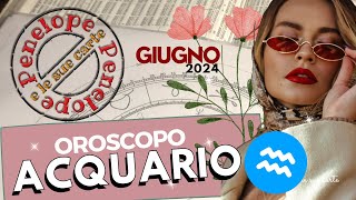 ACQUARIO ♒️ OROSCOPO GIUGNO 2024 ⭐️ Giove in Gemelli • Cielo Del MESE 🌙 astrologia [upl. by Esor]