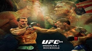 UFC 194  Weidman Vs Rockhold Promo  Touch And Go HD [upl. by Obaza601]