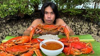 MUKBANG GIANT CRAB  BOYTAPANG 😋🦀 [upl. by Rochus]