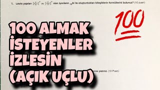 9Sınıf Kimya 2Dönem 1Yazılı [upl. by Nylave]