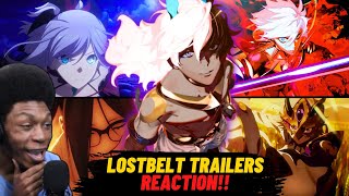 LOSTBELTS ARE HYPE  EVERY FateGrand Order Trailer Reaction Part 2 TVCMPV [upl. by Ferreby965]