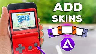 How To Add Different Skins in Delta Emulator App Custom Nintendo Skins [upl. by Arec]