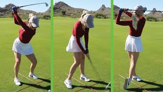 How to Swing a Golf Club  Being Basic with Paige Beginner Golfer Series [upl. by Gilbertson]