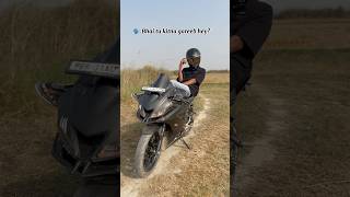 Bhai tu kitna Garib hair r15v3 reel rider yamahar15 youtube youtubeshorts ytshorts shorts [upl. by Hartley173]