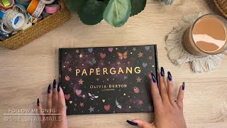 Papergang Stationary Subscription Box Unboxing  Oct ‘21 with discount code [upl. by Alla]