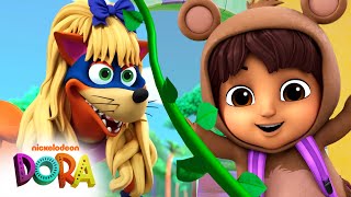 Dora Saves Fairytale Land 3 💗 Goldilocks and the Dragon  Dora amp Friends [upl. by Acinonrev]