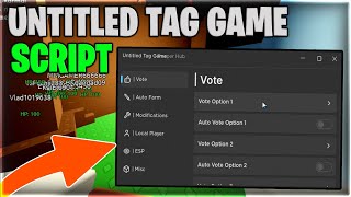 Recode Roblox Untitled Tag Game Script Auto Farm Grab All Coins amp ESP Pastebin 2024 [upl. by Bryon960]