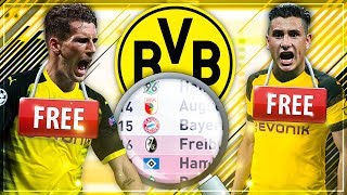 GORETZKA amp GIMENEZ für 0€ holen 🔥😳 BAYERN spielt gegen ABSTIEG 😂  FIFA 18 Dortmund Karriere 8 [upl. by Goines]