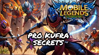 MOBILE LEGEND PRO KUFRA GAMEPLAY STRATEGI EXPOSED  KUFRA GAMEPLAY  🔴 MOBILE LEGEND [upl. by Llerol]