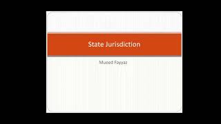 State Jurisdiction kinds and principles under International Law [upl. by Alyose]