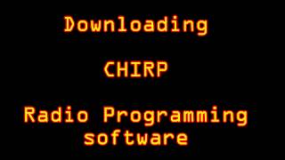 Downloading CHIRP radio programming software [upl. by Eserehs]