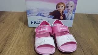 Flo Frozen Pembe kız Sandalet ayakkabı İncelemesi Sandalet kızçocuk [upl. by Enileuqcaj]