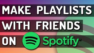 How To Accept Spotify Collaborative Playlist EASY [upl. by Nnahaid]