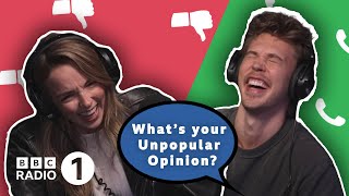 Ever sniffed your own tongue scraping Austin Butler and Jodie Comer play Unpopular Opinion [upl. by Derrik]