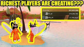 RICHEST JAILBREAK PLAYERS are CHEATERS THEORY  Roblox Jailbreak [upl. by Erastatus]