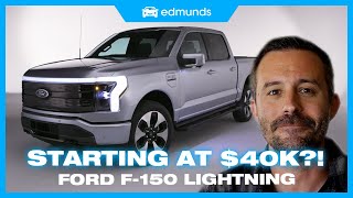 Ford F150 EV Reveal  The F150 Lightning Is Fords AllNew Electric Truck  Price Range amp Towing [upl. by Skipton526]