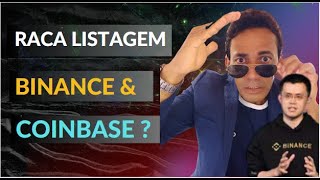 🔴Listagem🔴 da RACA na BINANCE✔️ amp COINBASE✔️ Esse ANO❓💲💲💲✔️ [upl. by Aridan]