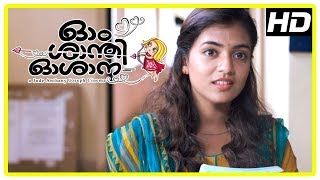 Ohm Shanthi Oshaana Movie Scenes  Vineeth encourages Nazriya to propose Nivin again  Lal Jose [upl. by Eruot]