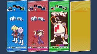 Puyo Puyo Tetris AI Zetris vs あめみやたいよう amemiyataiyou and ともくん tomokun 4 [upl. by Bardo]