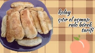 en kolay çıtır rulo börek tarifi abone olup like atarsaniz bunun gibi videolarin devamı gelecek [upl. by Caleb]