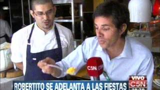 C5N  SOCIEDAD ROBERTITO SE ADELANTA A LAS FIESTAS [upl. by Kirtap]