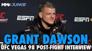 Grant Dawson Doubles Down on Hilarious PostFight Promo About Wife 😂  UFC Vegas 98 [upl. by Neda]