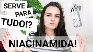 Niacinamida benefícios para a pele  Para que serve Acne  nicotinamida  vitamina b3 [upl. by Eekorehc]