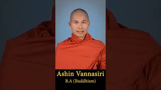 Dont Aim Too High  Ashin Vannasiri BA Buddhism [upl. by Josy]