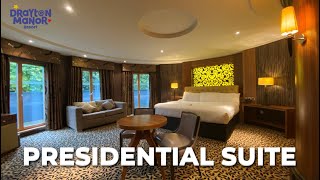 Drayton Manor Hotel  Presidential Suite Room Tour [upl. by Biddick]