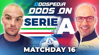 Odds On Serie A Predictions 202324 Matchday 16  Best Football Betting Tips amp Picks [upl. by Hale]