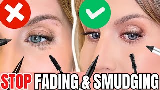 7 Hacks To PREVENT Eyeliner amp Mascara Smudging Transferring amp Fading [upl. by Airtemak]