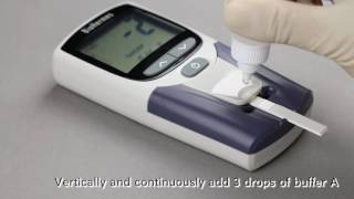 Xpress A1c Demonstration 2  Accurex Biomedical  High Precision [upl. by Yeslrahc165]