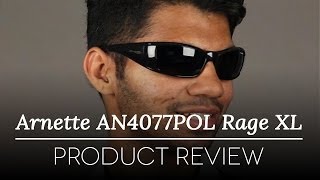 Arnette Sunglasses Review  Arnette AN4077POL Rage XL 4181 Sunglasses [upl. by Nessej]