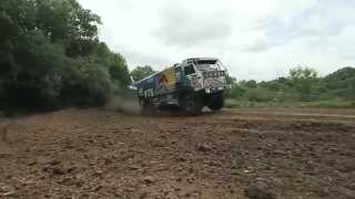 Kamaz dangerous flying truck FoRRtune [upl. by Selbbep803]