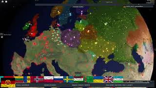 Roblox Rise of Nations  Rushing Russia [upl. by Nycila91]