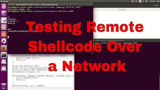 Testing Remote Shellcode over a Network [upl. by Snah]