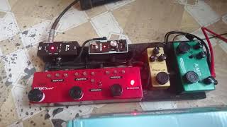 Mosky DC5plexi mamp turbo mini pedal board [upl. by Esiuole294]