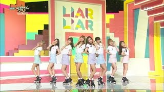 뮤직뱅크  오마이걸 더욱 상큼하게 돌아온 소녀들 ‘Liar Liar’20160401 [upl. by Seely]