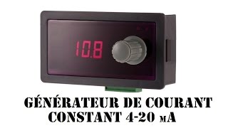 Cyrob  Générateurs de courant et boucles 420mA [upl. by Nomead]