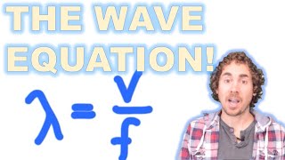 Using the Wave Equation Wavelength Speed and Frequency [upl. by Hazrit]