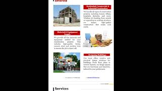 construction company profile format  company profile template companyprofilekaisebanaye [upl. by Sredna644]