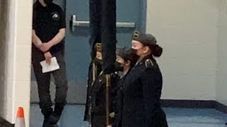 Dimond HS JROTC Chugiak Drill Meet LET2 Color Guard [upl. by Edaw65]