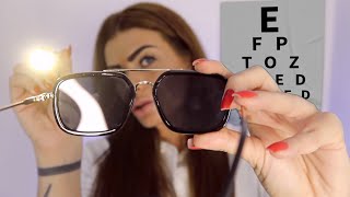 ASMR Optician Roleplay  Trying Different Pairs of Sunglasses On You 🔦🕶 [upl. by Nagiam573]