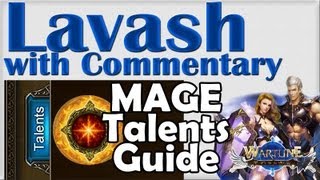 ➜ Wartune TALENTS GUIDE 2nd Edition  MAGE Talent Selection Choices [upl. by Nasaj325]